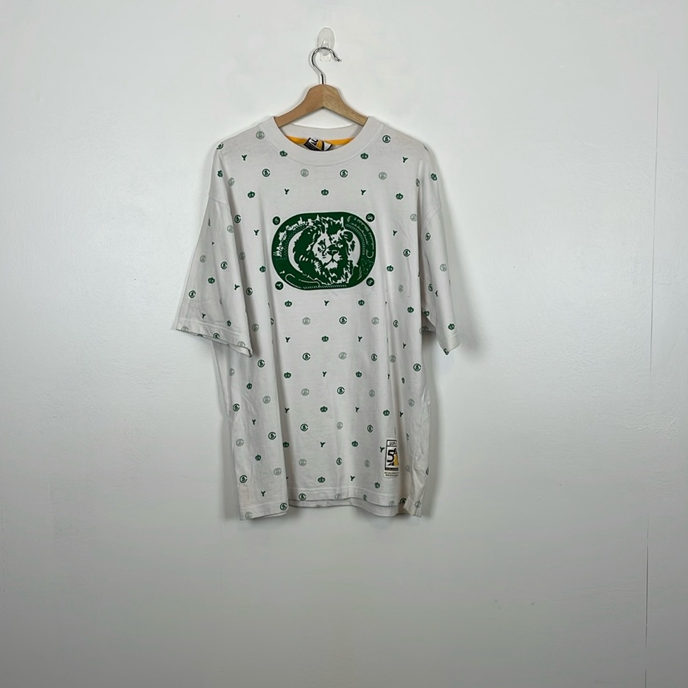 5ive Jungle Mens L T Shirt Short Sleeve Pullover Cotton Stretch Lux Pkg Shirt
